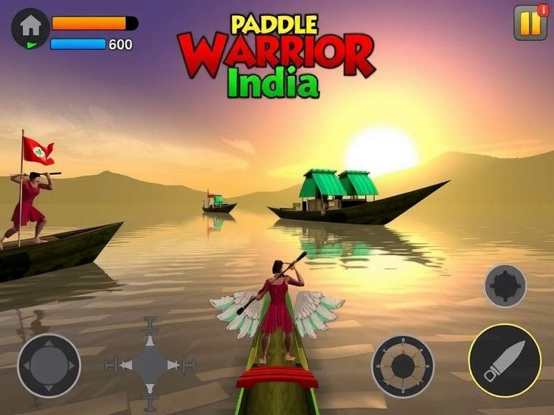 Paddle Warrior India Gameplay Screenshot
